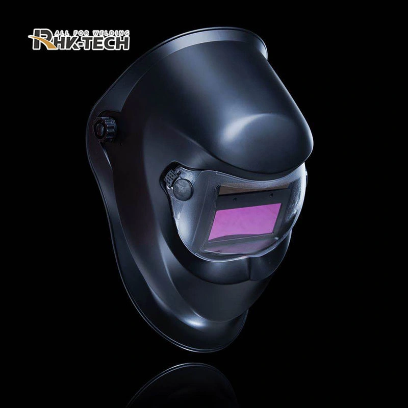 Rhk Changzhou Factory Cheap Price Professional Solar Auto Darkening Black Safety Welder Welding Helmet