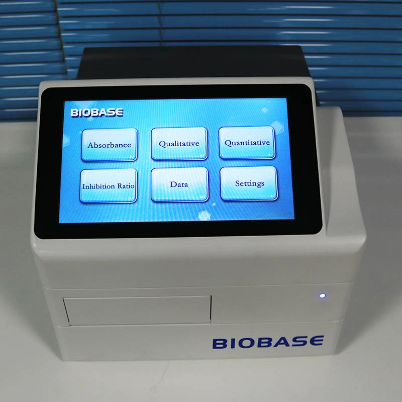 Biobase Mini Auto Elisa Microplate Reader للاستخدام في مختبر PCR