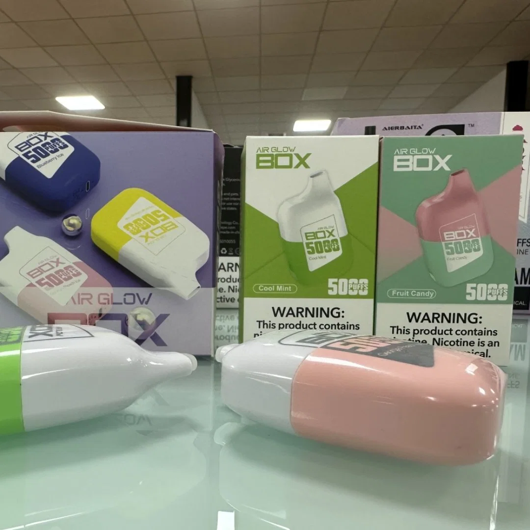 Custom Disposable/Chargeable Wholesale/Supplier Vape Pen 10 Flavors 5000 Puffs Box