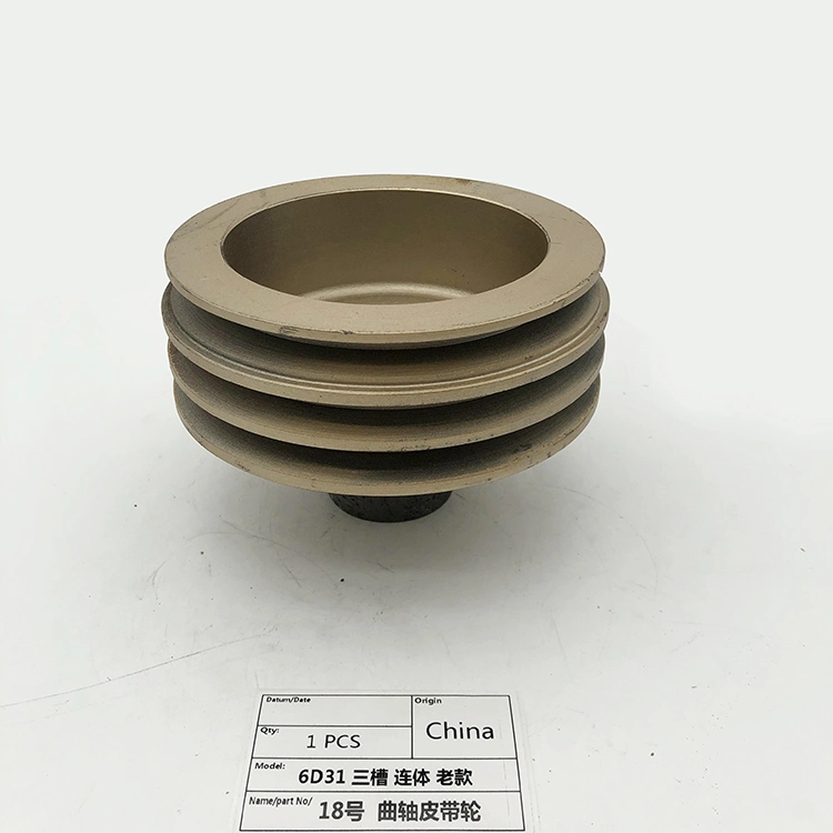 25 Years Manufacturer Multiple Engine/Size Crankshaft Tensioner, Belt Pulley 3 Groove 173*140*34 160*120*34 6D31 Replacement of Many Types of Machine Excavator.