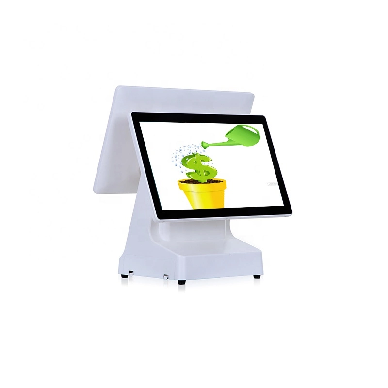 OEM Dual Touch POS+Systeme eingebaute Drucker POS Maschine