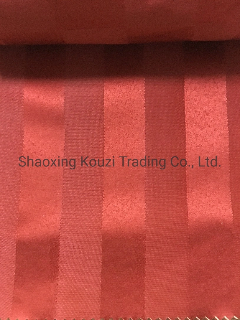 Stripe Jacquard Design Polyester Decoration Fabric