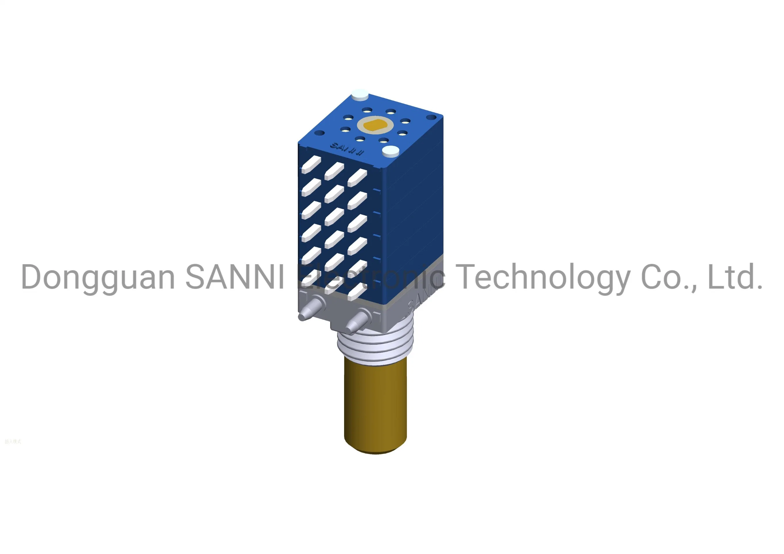 RV8110do Drehpotentiometer mit sechs Einheiten für die Lautstärkeregelung