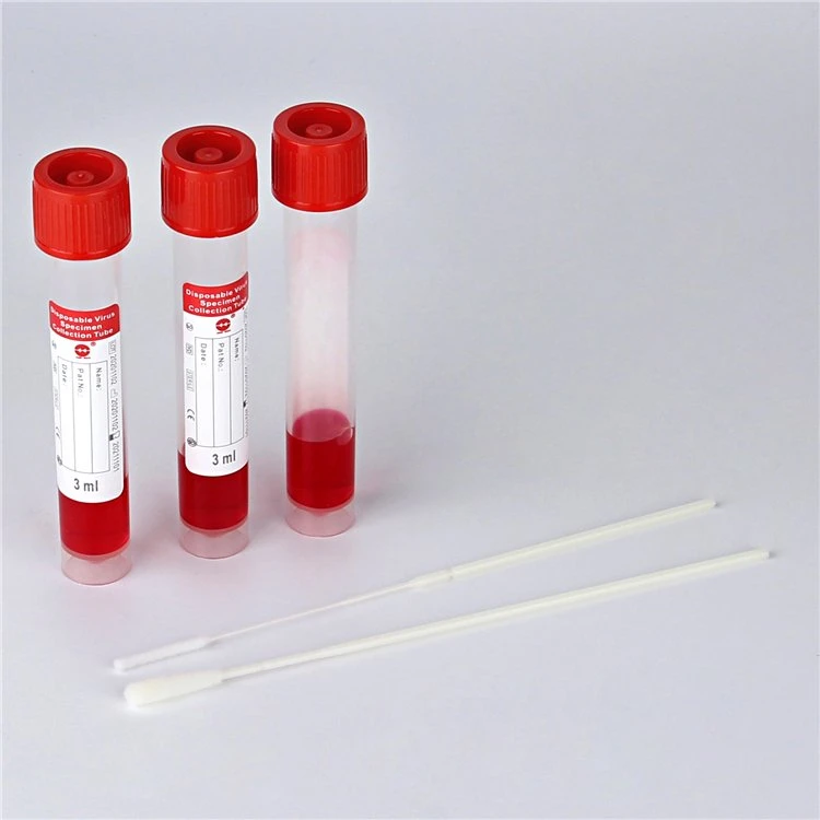CE Nasopharyngeal Vtm Medical Vtm Disposable Medical Sample Test Tube