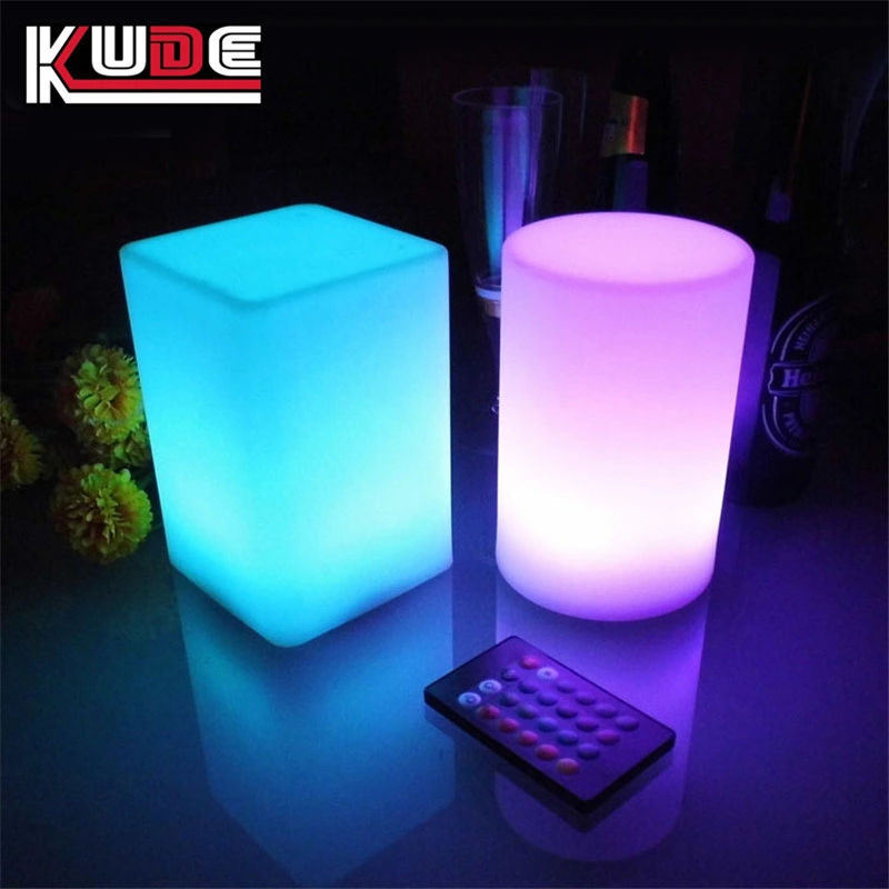 Festival Decoration LED Pillar Lighting Lamp Restaurant Table Lamps Wedding Decor