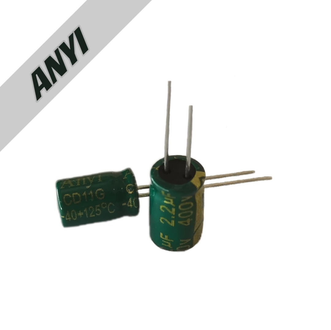 Anyi CD11g 50V47UF 25V220UF 400V22UF Radial Aluminum Electrolytic Capacitor