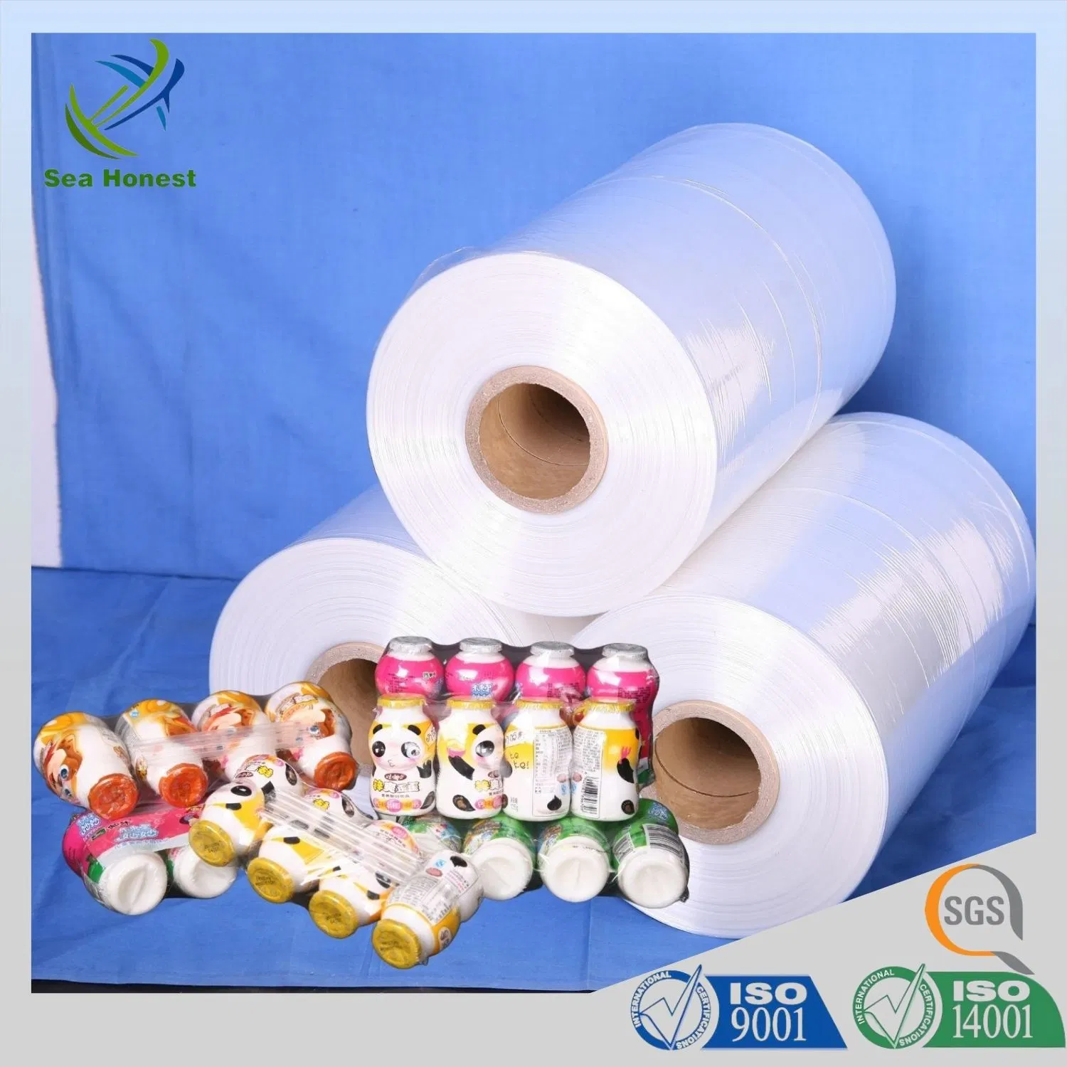 China 15/19/20 Microns Plastic POF Shrink Heat Film for Packaging