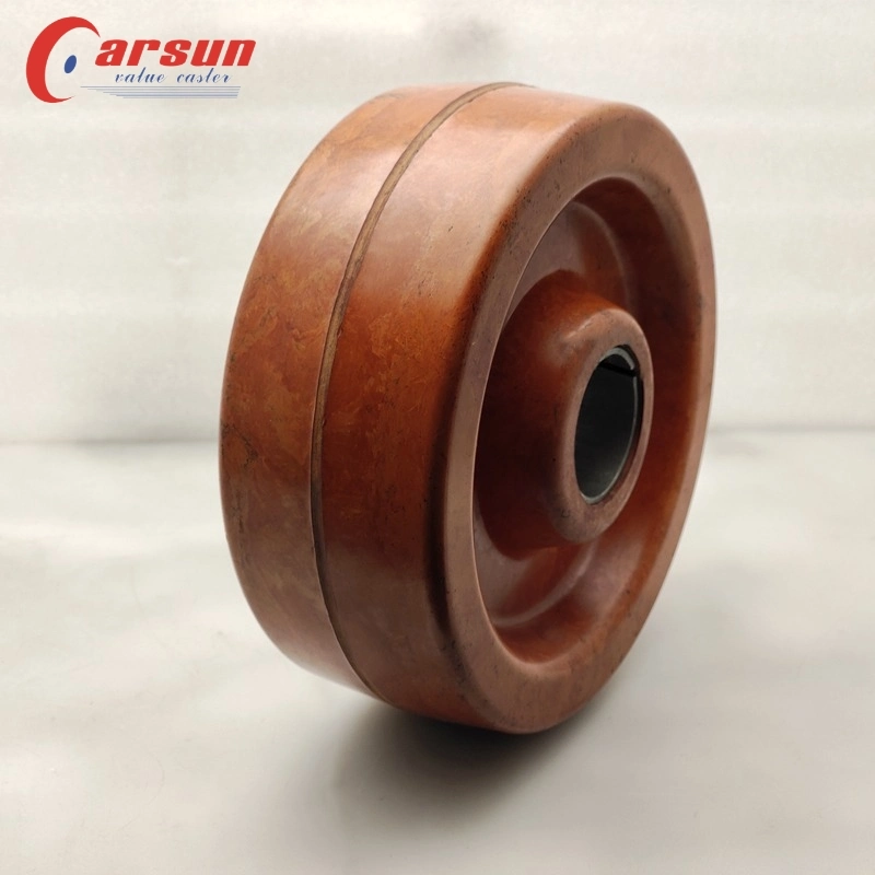 Carsun 8 Inch Fiberglass Super High Temperature Resin Red High Temperature 300 Celsius Degrees Wheel High Heat Wheel