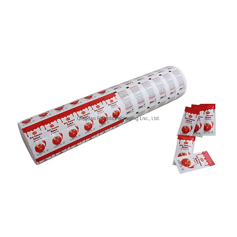 Plastic Foil Flexible Food Packaging Materials Roll Stock Film