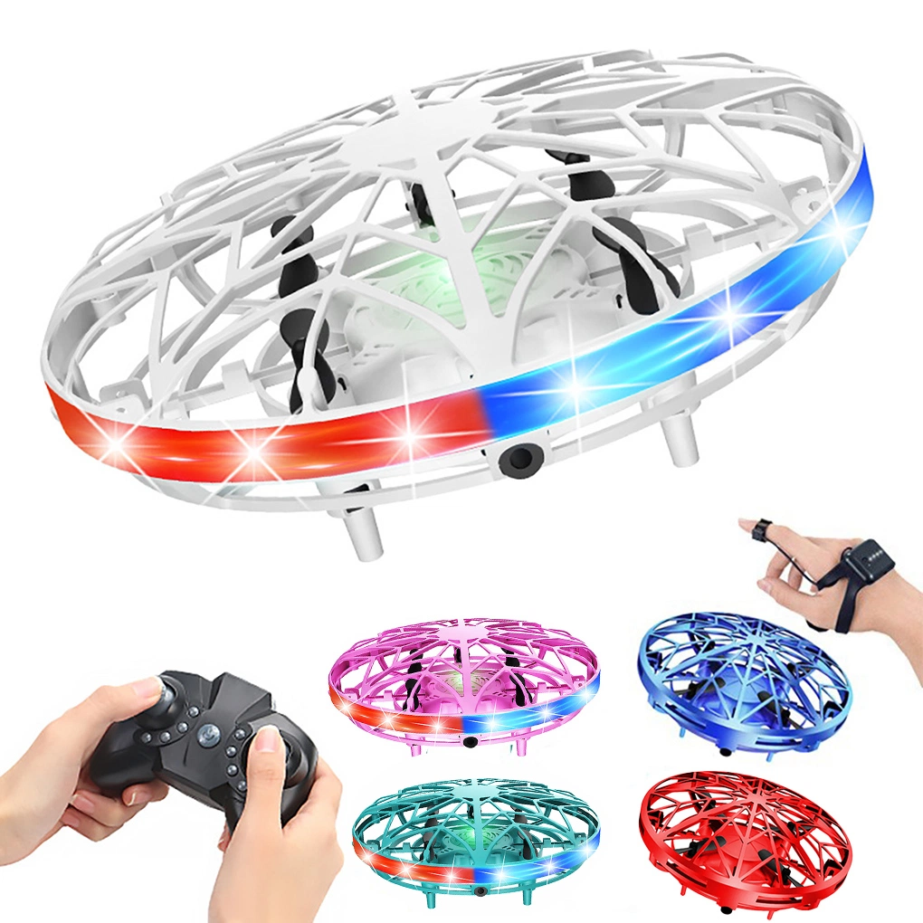 Plástico Control remoto Drone RC UFO Flying Toys for Kids Regalo promocional de Navidad