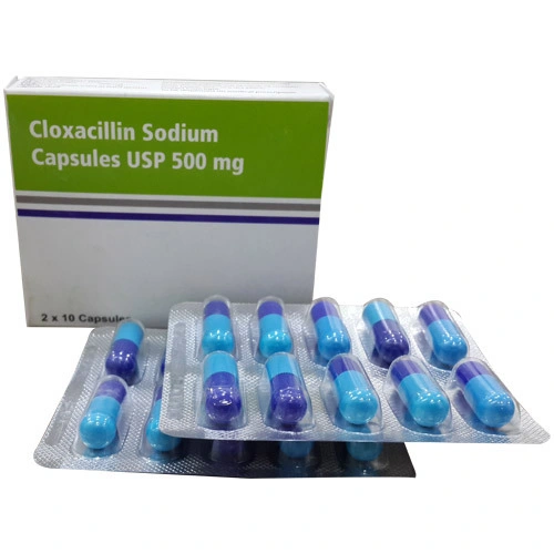 GMP Medicine Cloxacillin Sodium Capsules 250mg/500mg