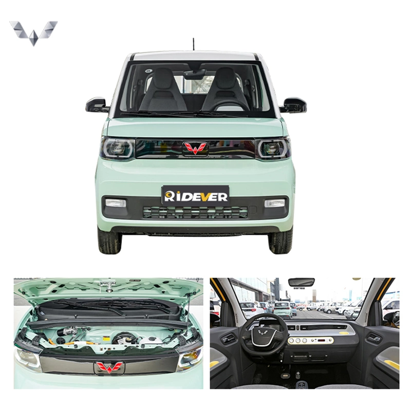 Ridever Good Prices Wuling Hongguang Miniev Mini Van 120 Kilometers Saic GM Wl Cheapest Cargo Truck Cars Pure Electric Used Cars From China