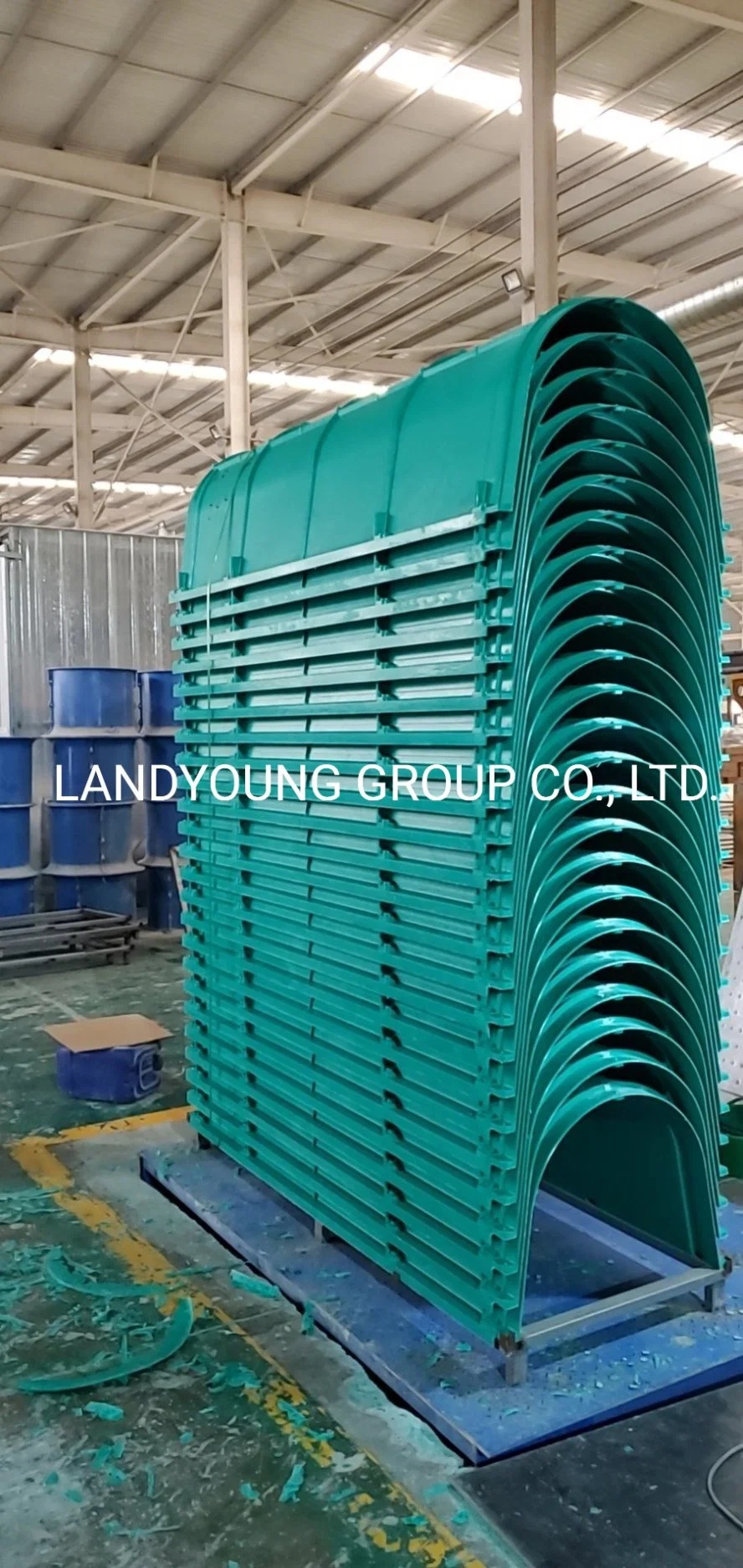 Flame Retardant Fiber Glass Reinforced Plastic Machine Guard