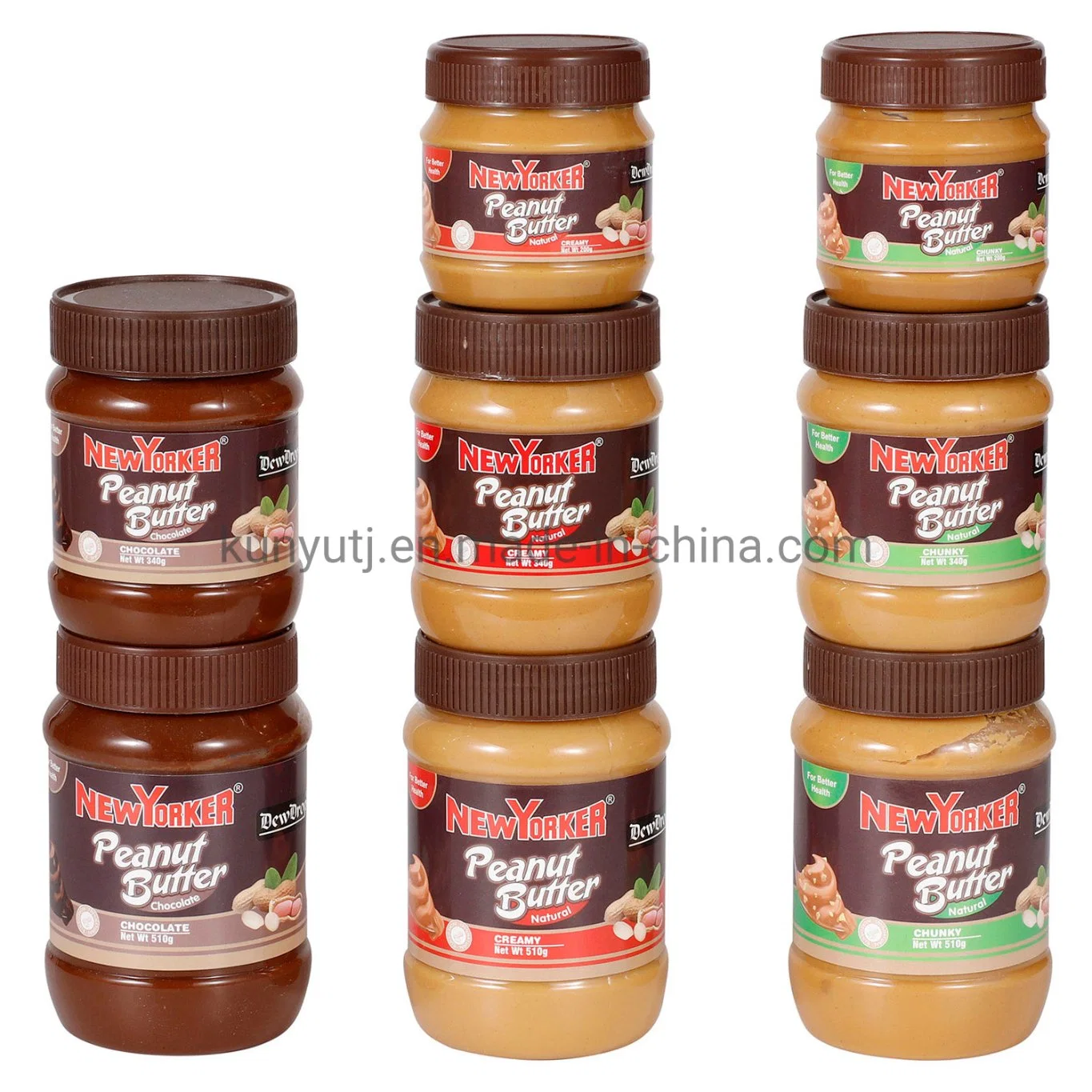 Supply Low MOQ 340g Peanut Paste Peanut Butter From Original Factory