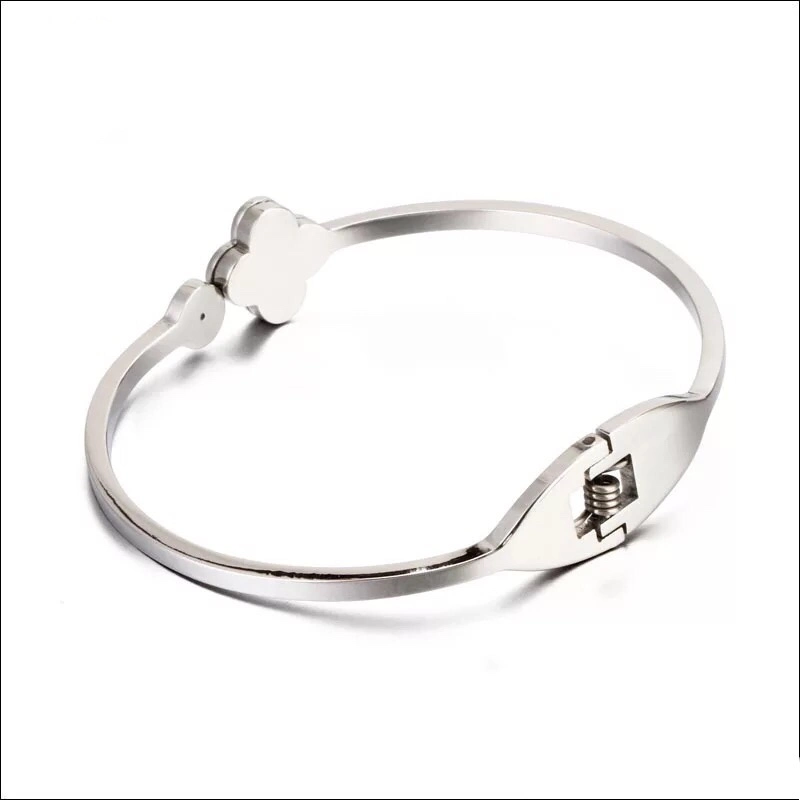 Mode d'acier pour les hommes Cross charme Bangle