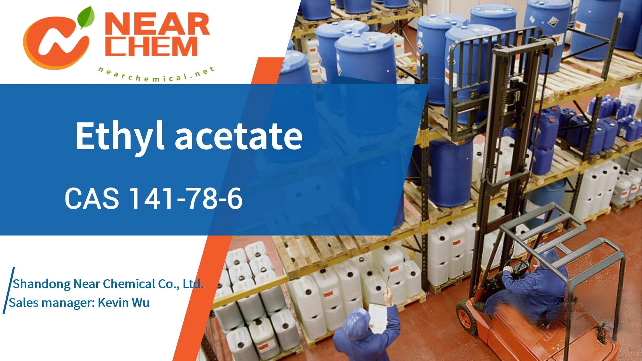 Organic Chemical Raw Materials Ethyl Acetate/Ea/Acetic Acid Ethyl Ester CAS No. 141-78-6