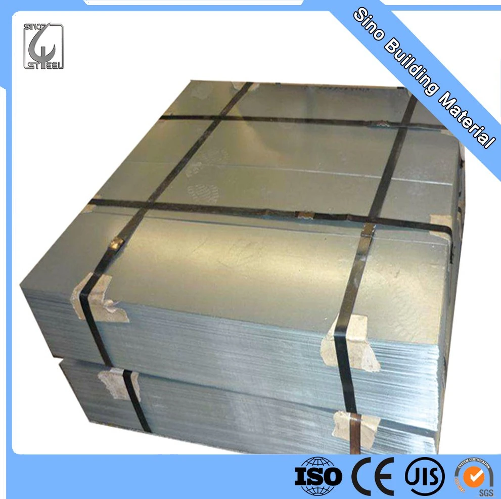 Chapa galvanizada plana Zinc Chapa metálica Q235 Hierro Precio