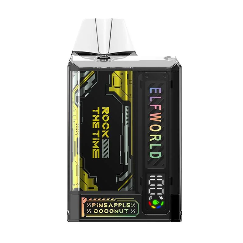 Elfworld TransPro 9000 pluma VAPE Quaulity Liquid Puff 10 Sabores disponibles