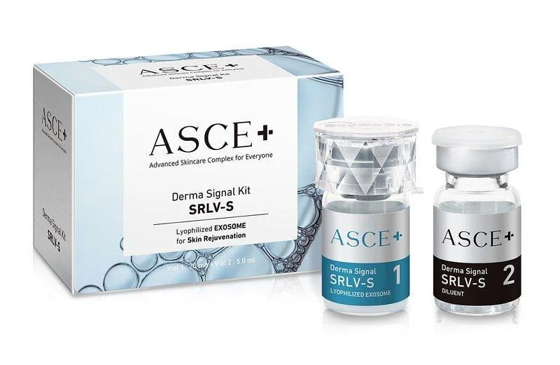 Cytocare 715 + Asce Plus Derma Signal Kit Srlv-S Human Stem Exsome, Best Effect for Skin Firming, Lifting, Anti-Aging, Results Are Immediately Visible