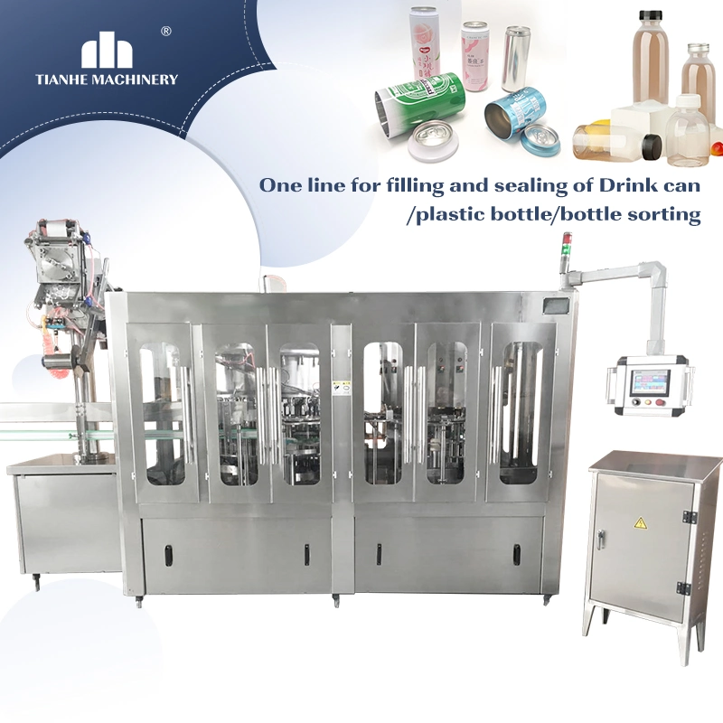 Tianhe Water Beverage Soda Drink Flavored Juice Bottling Line