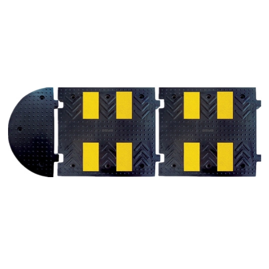 Cost-Effective Cheap Heavy Duty Driveway Deceleration Strip Durable Rubber Speed Bump for Road Safety