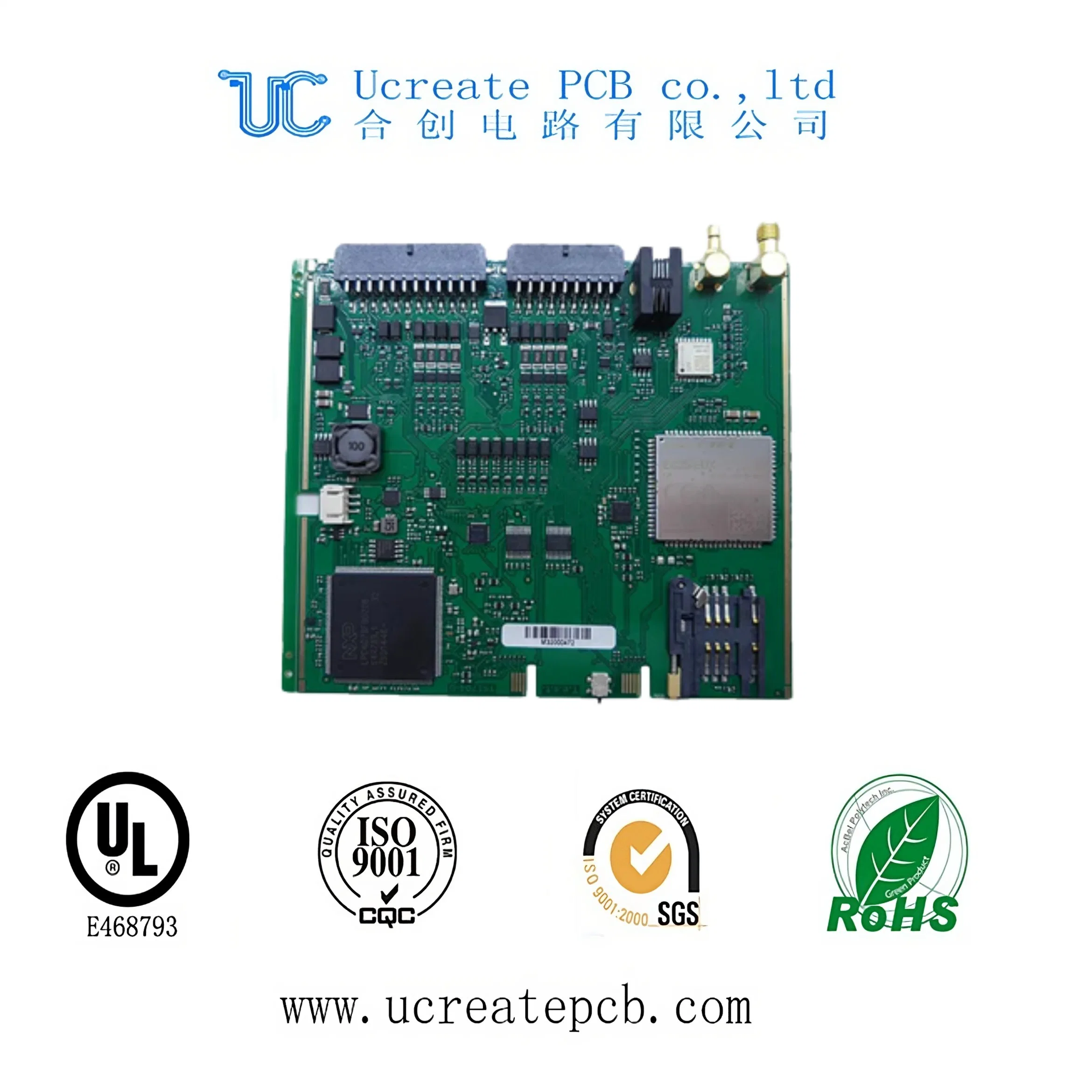 Machine Manufacturing Electronics Multilayer Printed Circuit Board PCB and PCBA Manufacturer