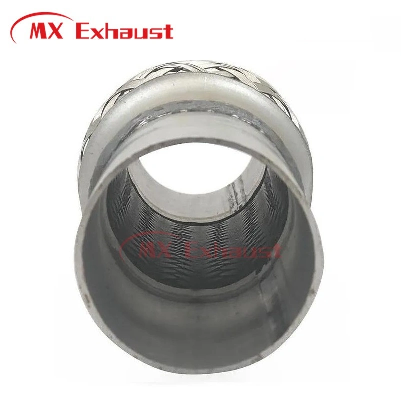 Mx Exhaust Flexible Bellow Pipe with Nipples Stainless Car Parts Exhaust Flexible Pipe Muffler Corrugation