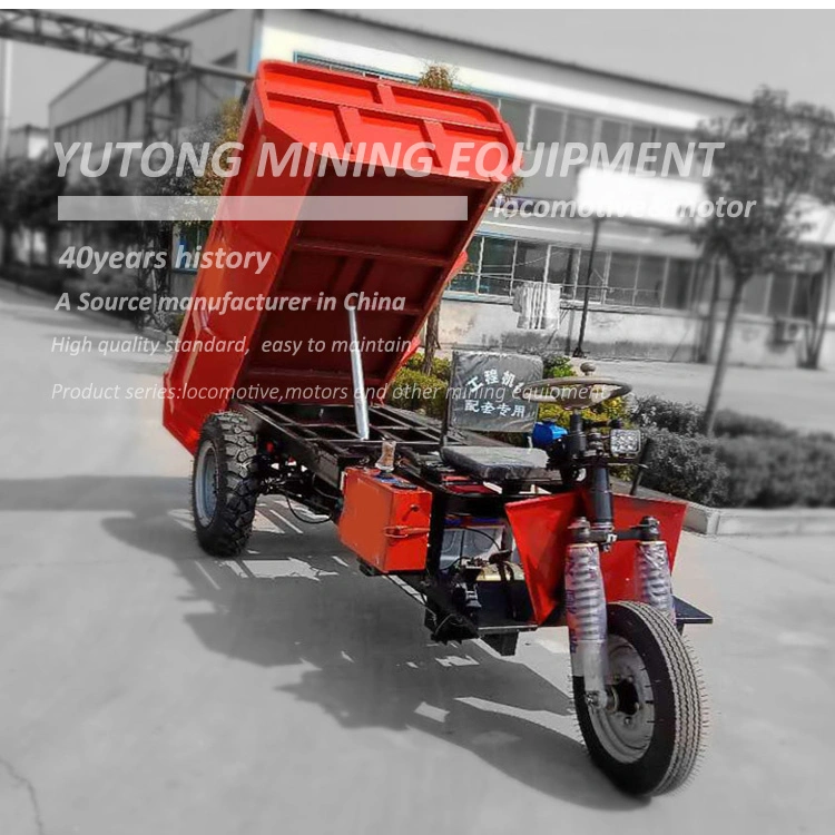 5 Ton Mine Cargo Car, Mining Electric Hydraulic 3 Wheel Car, 5 Ton Loading Capacity Tricycle for Mine Underground