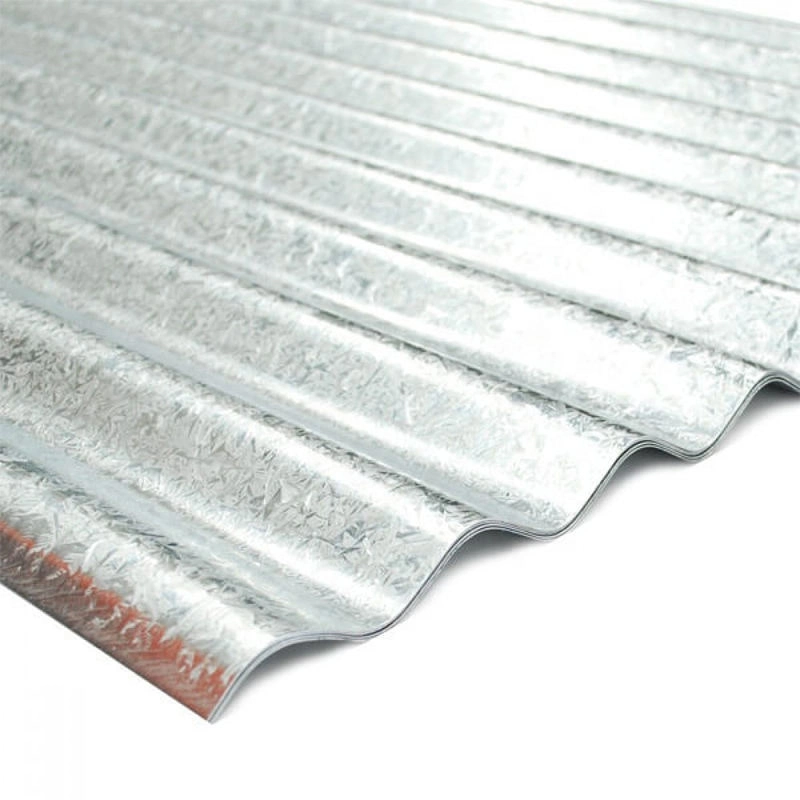 Factory Manufacture Z140 Z180 Galvanized Steel Plate Zinc Coated Corrugated Steel Roofing Sheet