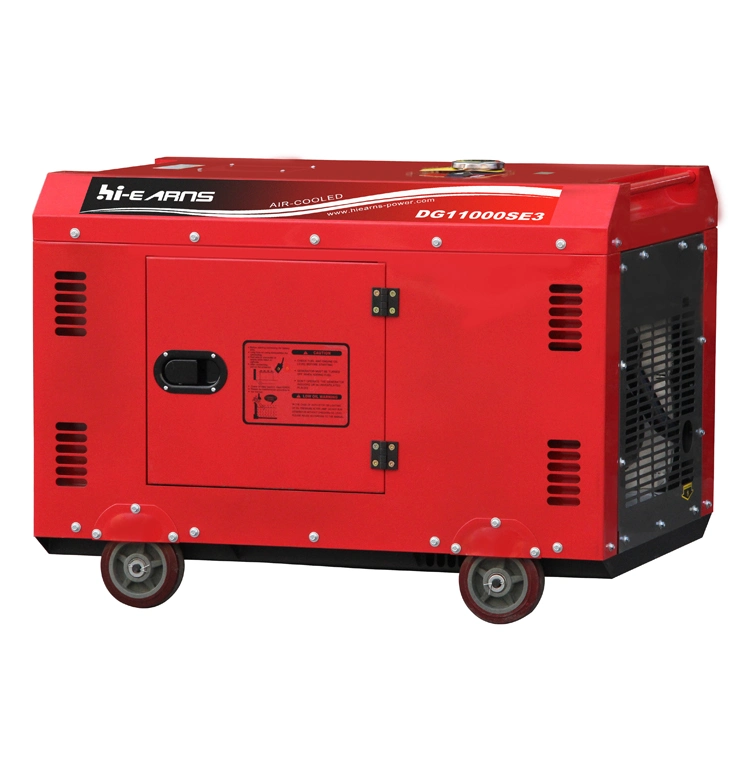 Air Cooled Common Units Hi-Earns or OEM Genset Diesel Generator Set