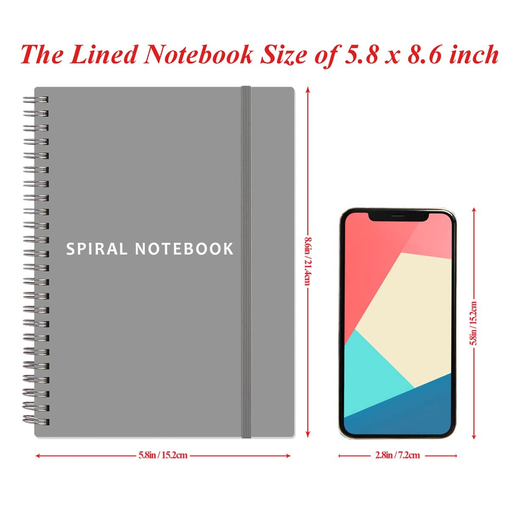 Stationery Wholesale/Supplier Custom Spiral Journal A5 Hardcover Note Book Notebook