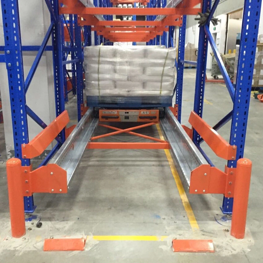 High Speed Heavy Duty Customized Radio Shuttle Pallet Racking for Warehouse Storage