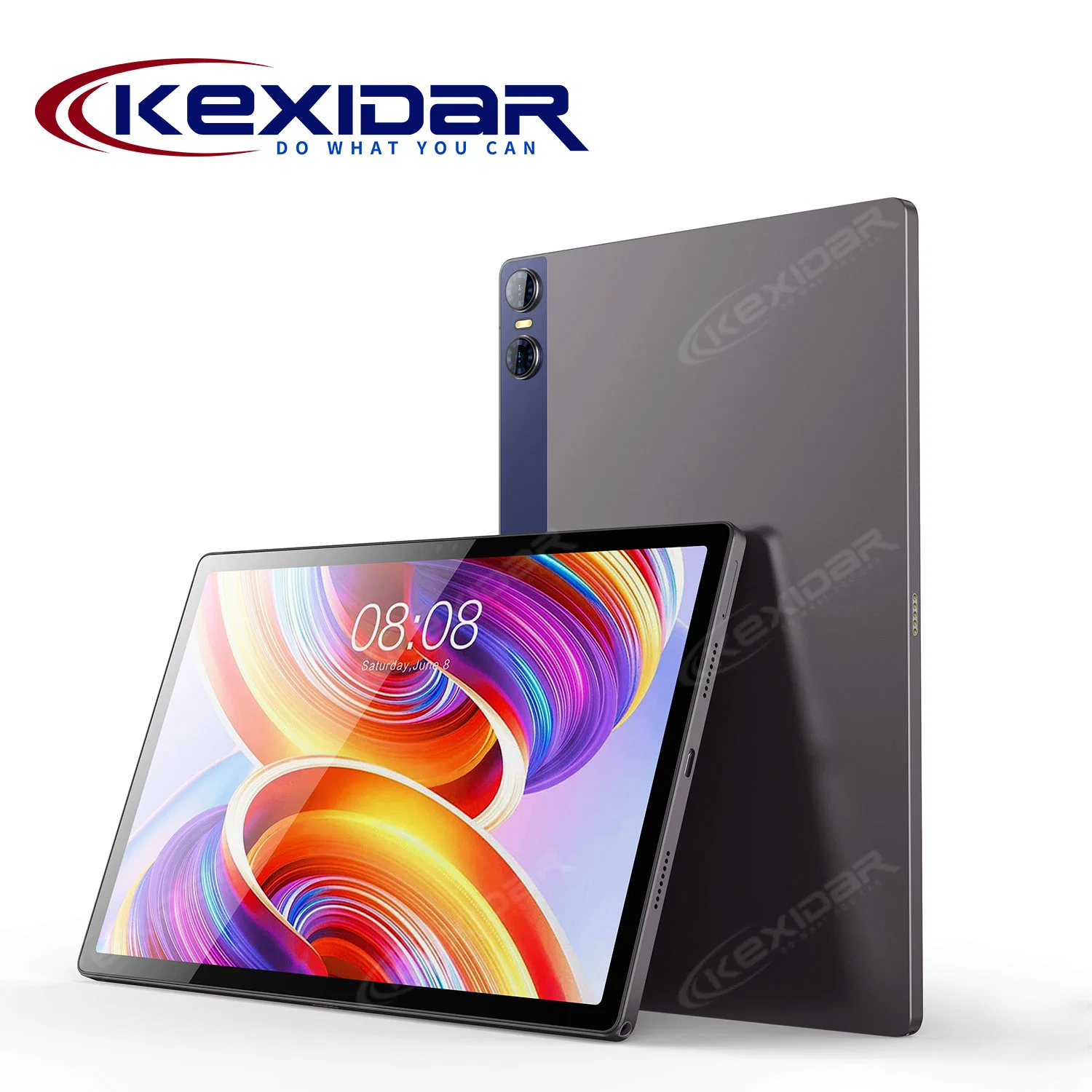 Kexidar Educational Octa Core Tablet PC 5G Android 12/13 10,36 Zoll 6GB+128GB für Studenten OEM und ODM Pocket Computer Dual Tastatur für G-Sensor-Docking-Kamera 3D