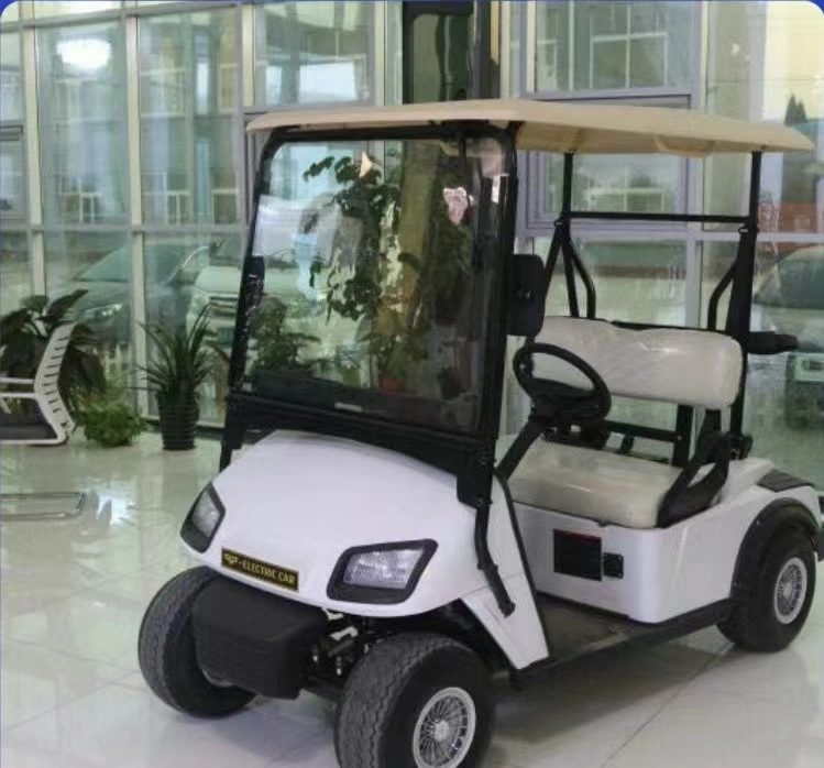 Electric Sightseeing Bus Golf Wholesale/Supplier Battery Powered 2 Seater Golf Car