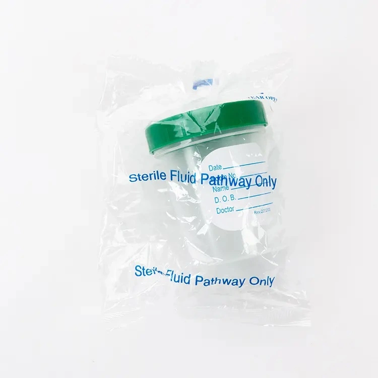 Disposable Lab Sterile Urine Test Cup Container 60ml 100ml 120ml Urine Cup