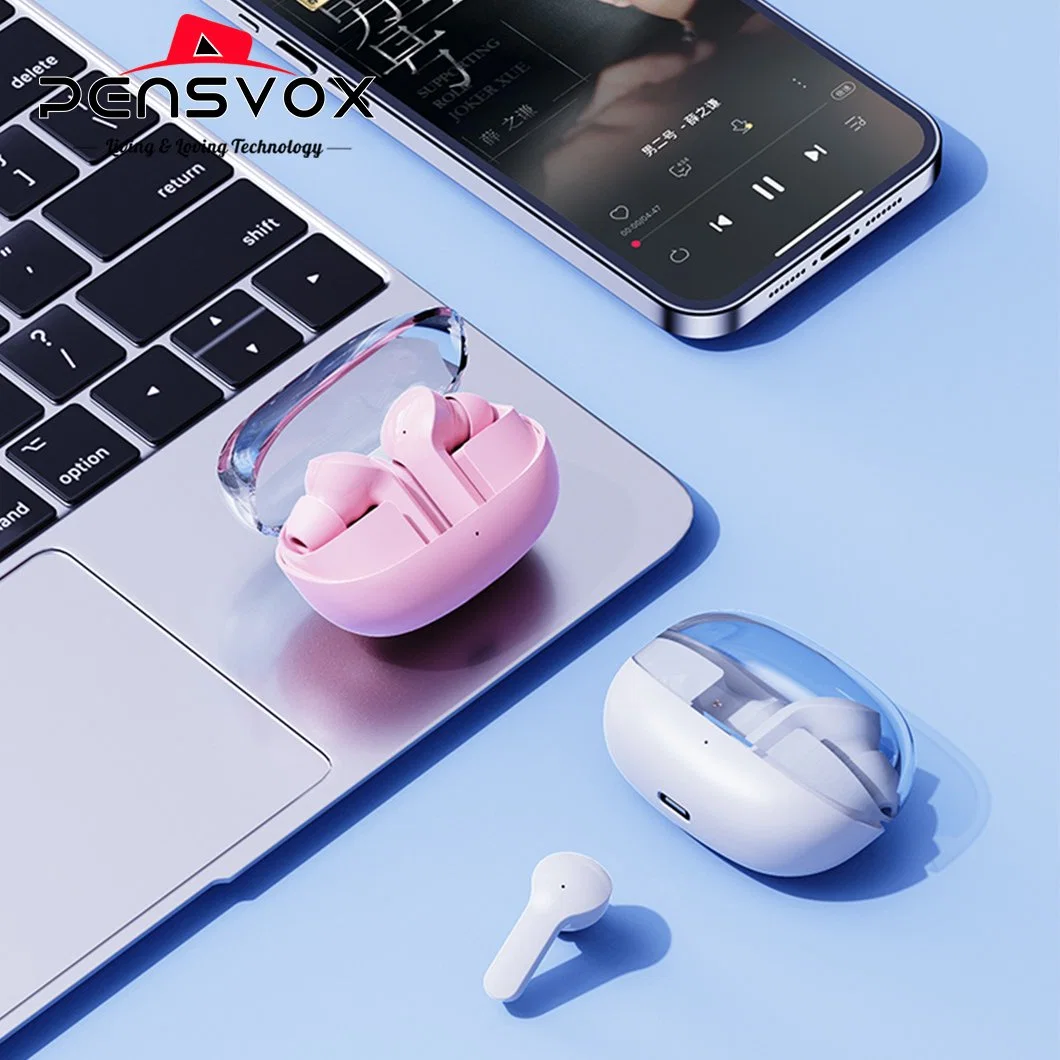 Best in-Ear Headphone Tws Earbuds Wireless Earplugs Bluetooth Earphone with Mobile Handsfree Earpiece for Apple Airpods iPhone Smart Phone