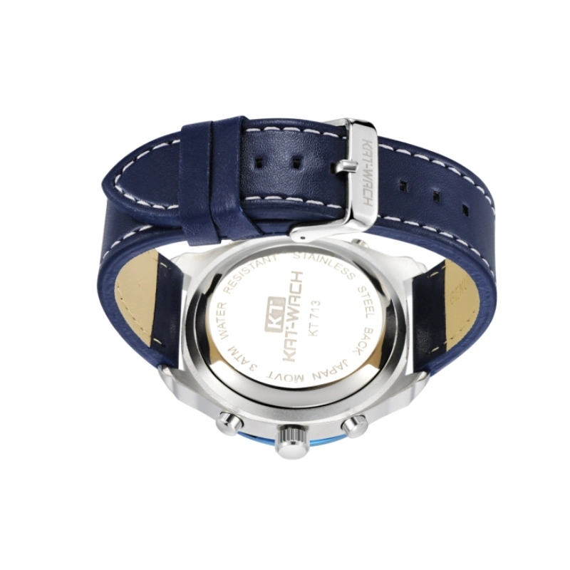 Watch Man Sports Watches Quartz Digital Fashion Watch Dual Time Chronograph Quality Waterproof Watch Plastic Watch