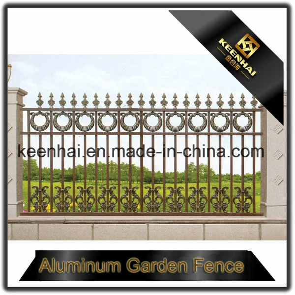 High quality/High cost performance  Decorative Customized Used Wrought Iron Aluminum Garden Fence Panels