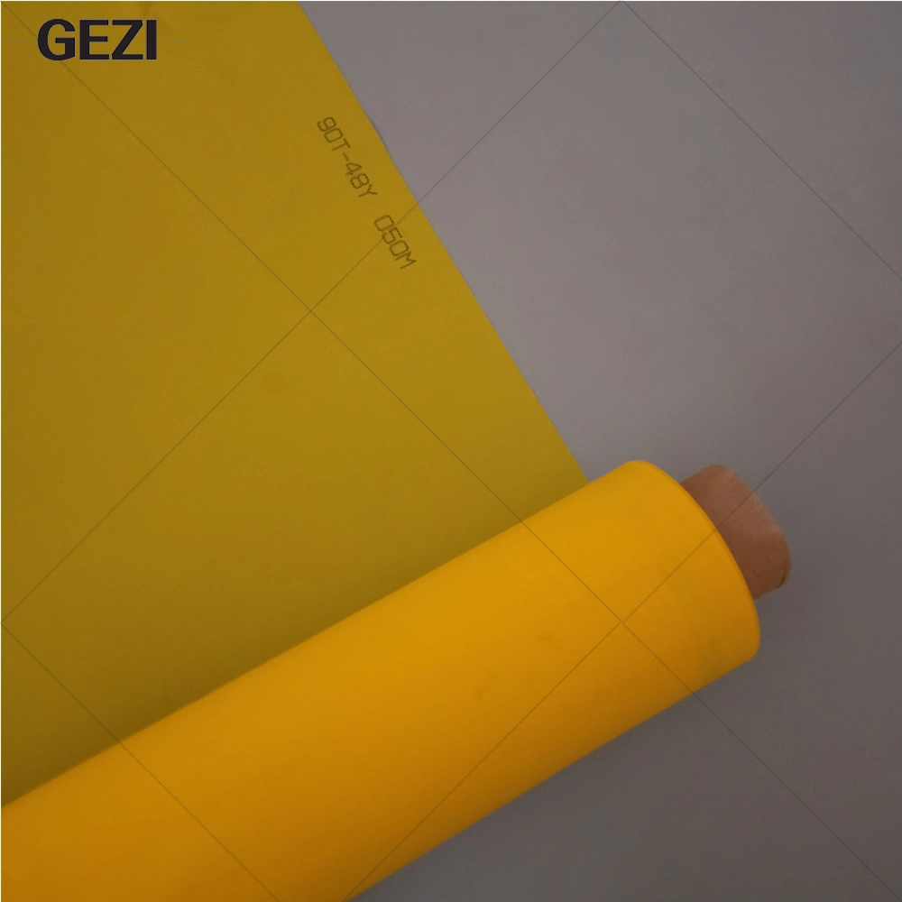 High Tension White Yellow 110 120 250 280 305 355 Mesh Polyester Printing Mesh Silk Screen Printing Mesh