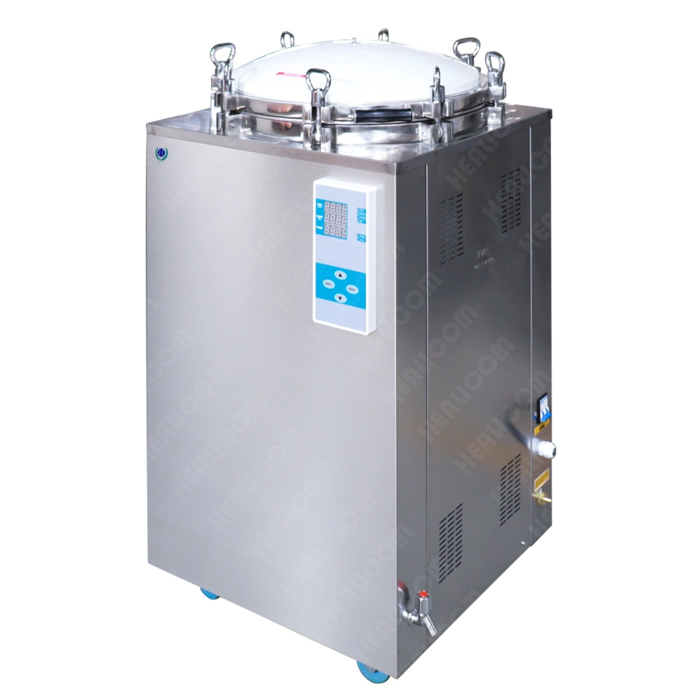 Best Sale 35L~150L Automatic Vertical Pressure Steam Autoclave Sterilizer