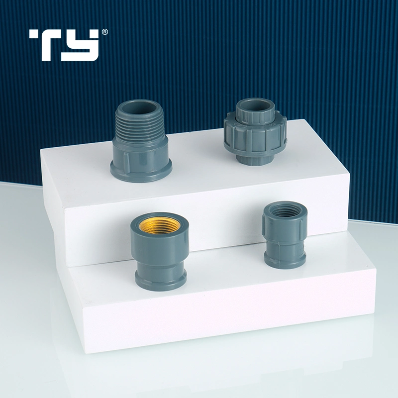 Rosca hembra de latón de plástico de PVC soldadas NBR5648 Adaptador de tubo de presión para el suministro de agua