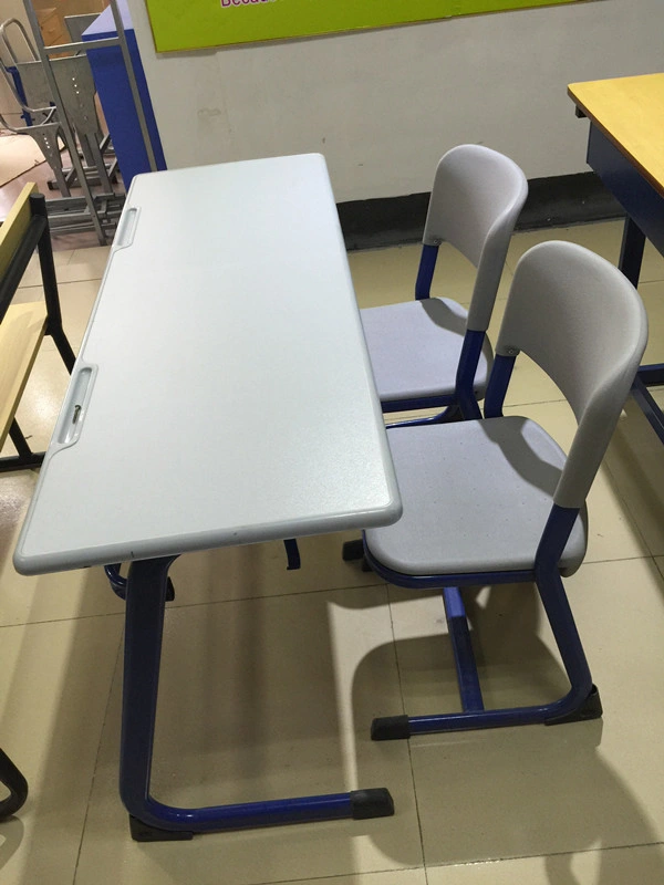 High quality/High cost performance  Popular Double School Furniture Desk and Chair (SF-15D)