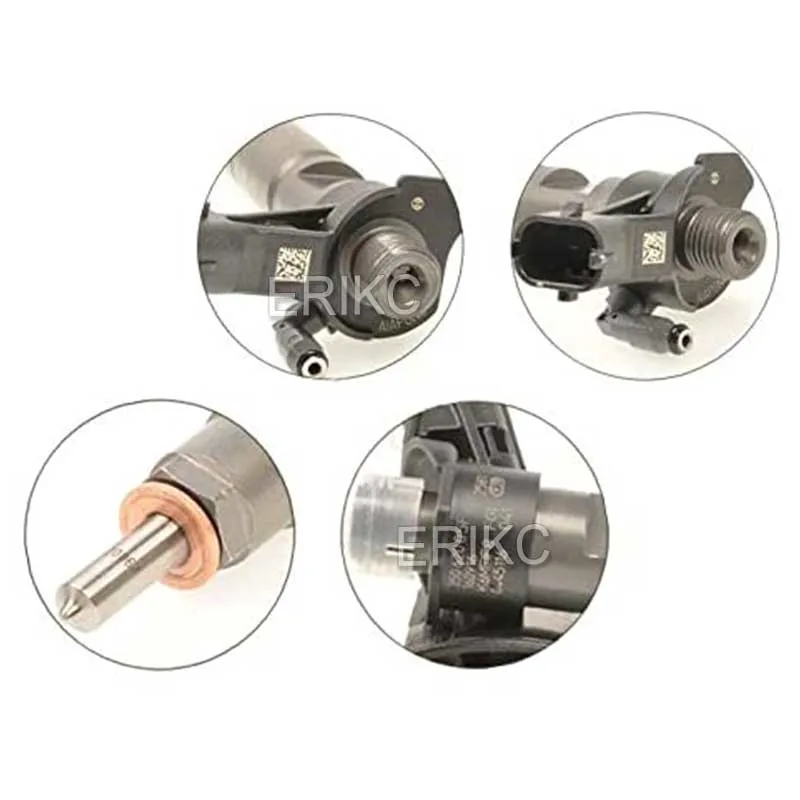 Erikc Piezo Injector 0445115077 Common Rail Fuel Injection System 0 445 115 077 for BMW 330, 335, 530, 535, 635, X3, X5and X6