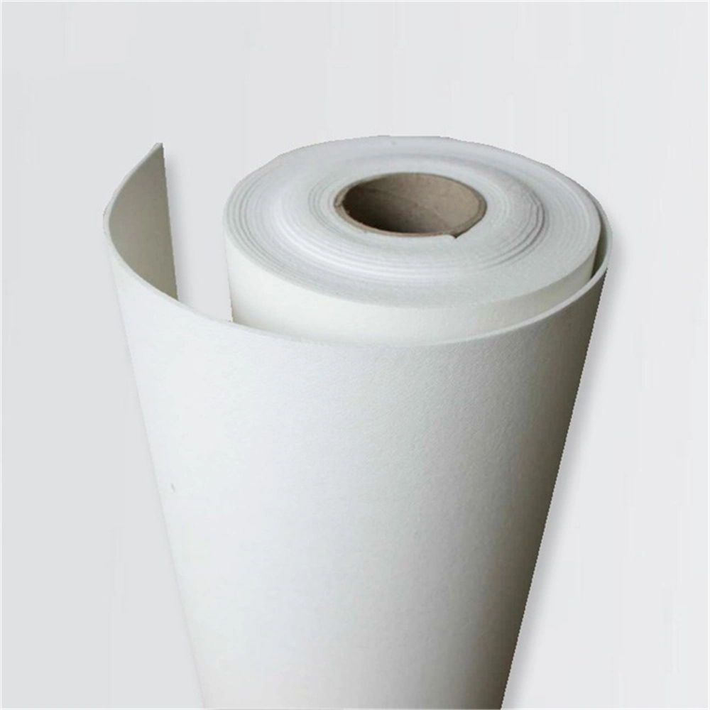 Aislamiento grosor del papel 1/2/3mm aislamiento térmico Fibra cerámica resistente al fuego Papel