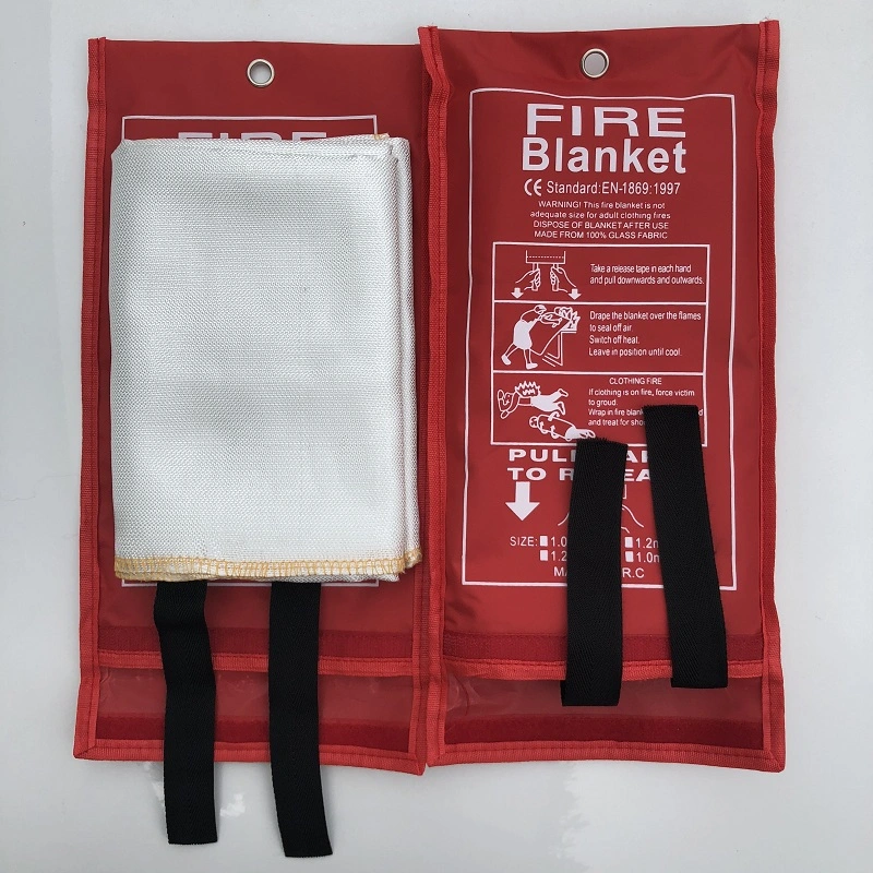 High quality/High cost performance  1m*1m Fiberglass Fire Blanket