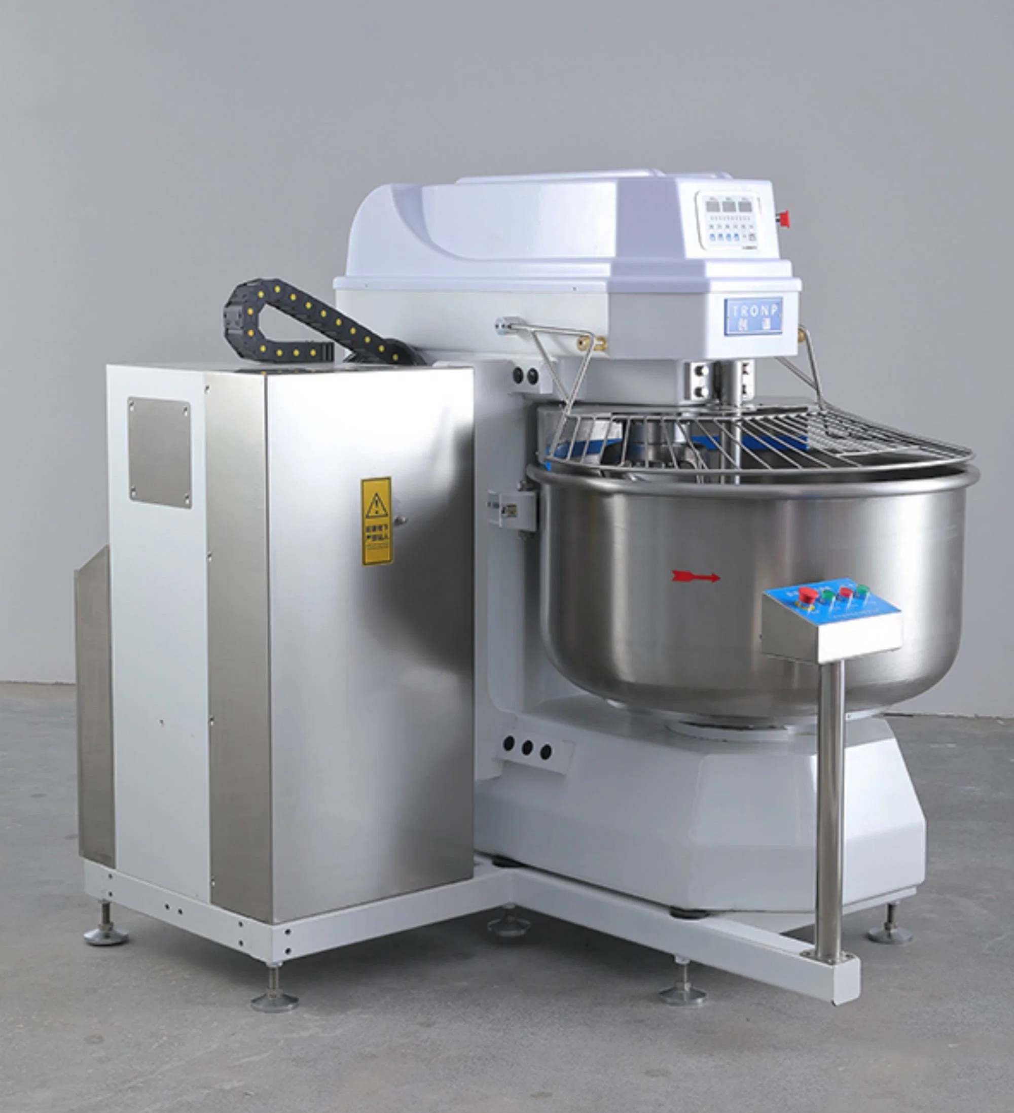 Automatic Tipping Kneading Machine High quality/High cost performance  Dough Spiral Mixer Kitchen Equipment