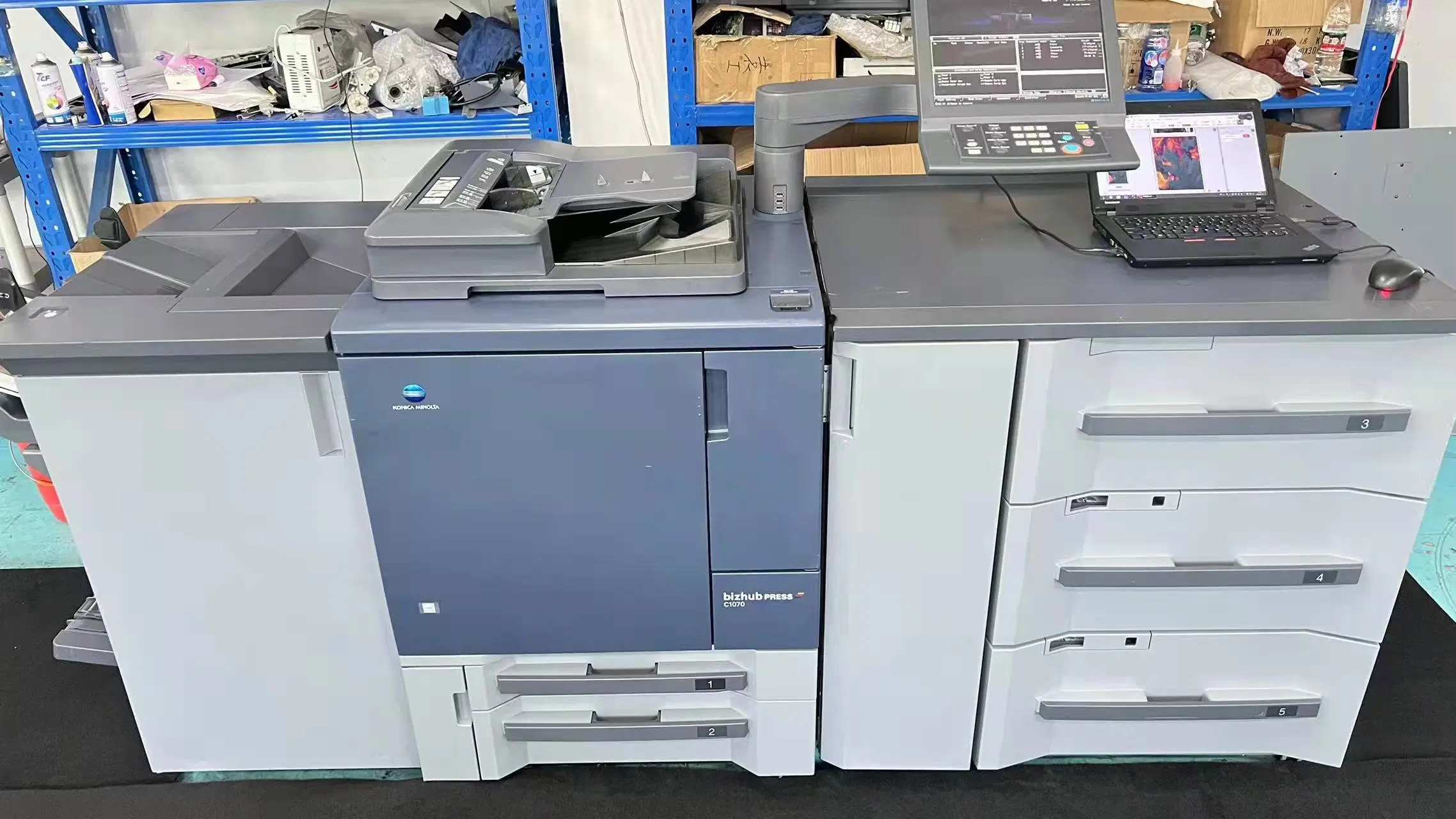 High Speed Digital Printing Photocopy Machine Konica Minolta Bizhub C759 C659 Copier