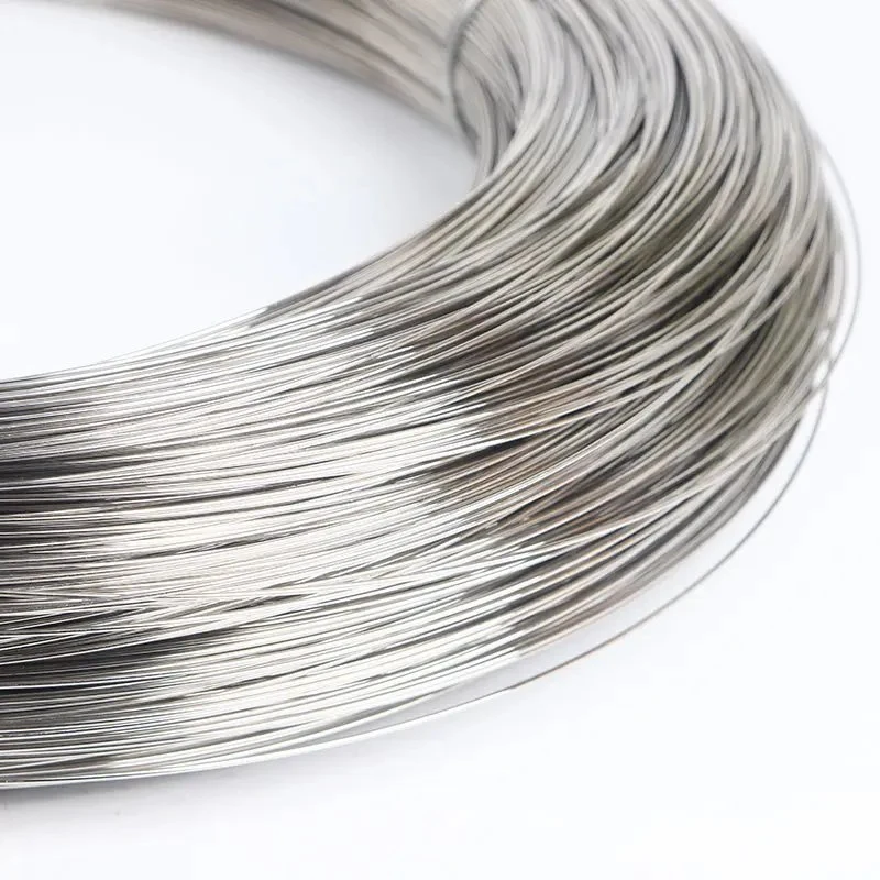 304, 304L, 316, Prime 4mm Stainless Steel Wire 4mm High Tension Steel Wire Stainless Steel Wire