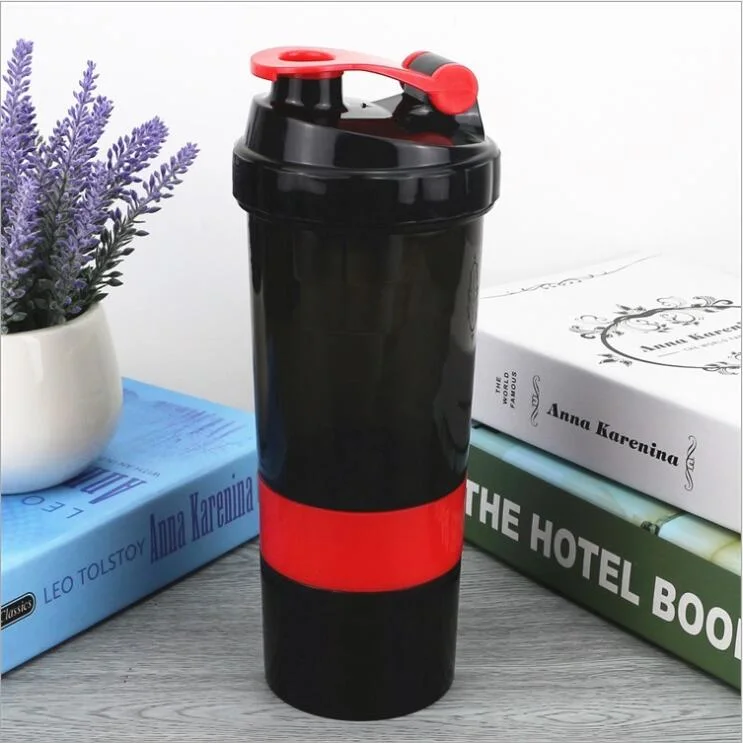 Promotional Dural Shaker Bottle, Cheap Dual Shaker Cup