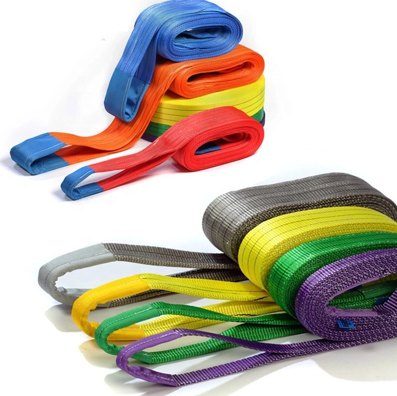 3 Ton 5 M Yellow Duplex Webbing Sling